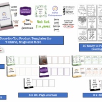 Entrepreneur Ekit: Niche Product Templates, Coloring Pages, Journals and Planners