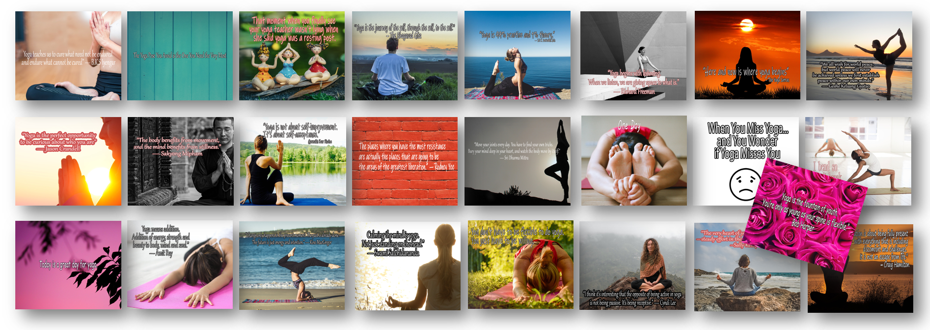 25 More Facebook Yoga Quotes