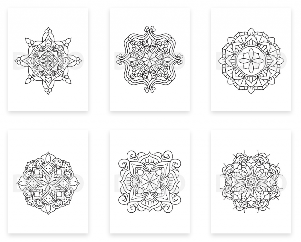 How To Use Mandalas In Your Coloring Designs | Entrepreneur's Kit Hub