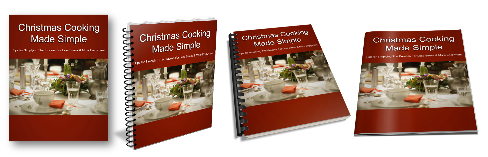 report-covers-screen Christmas Cooking Report Ecovers