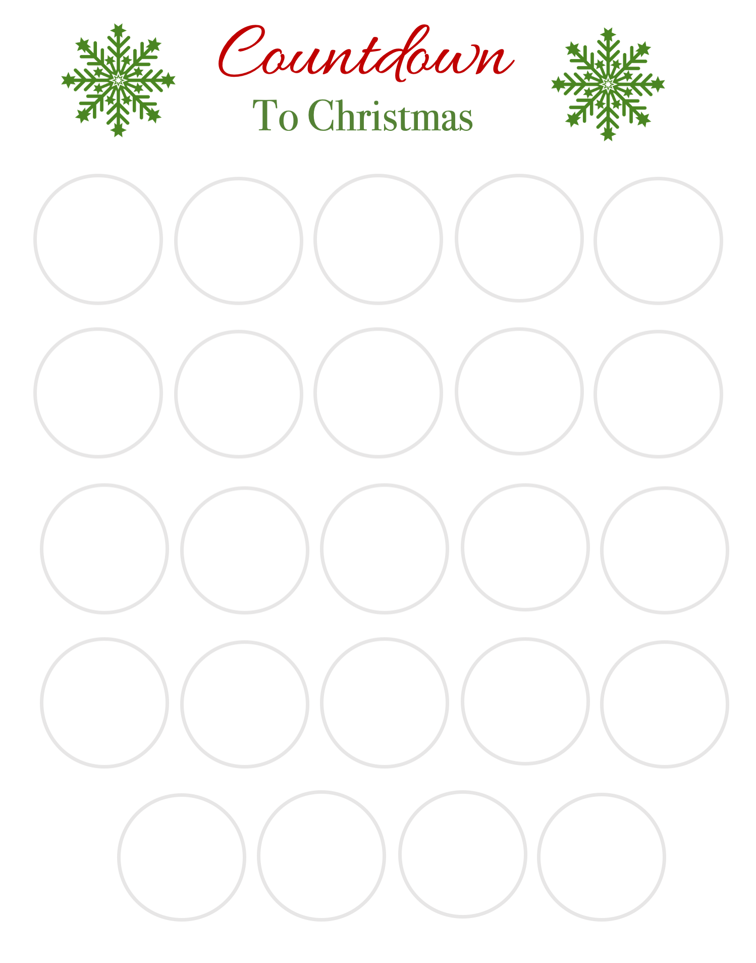 How To Make Your Own Advent Calendar With Free Printable Pattern ...