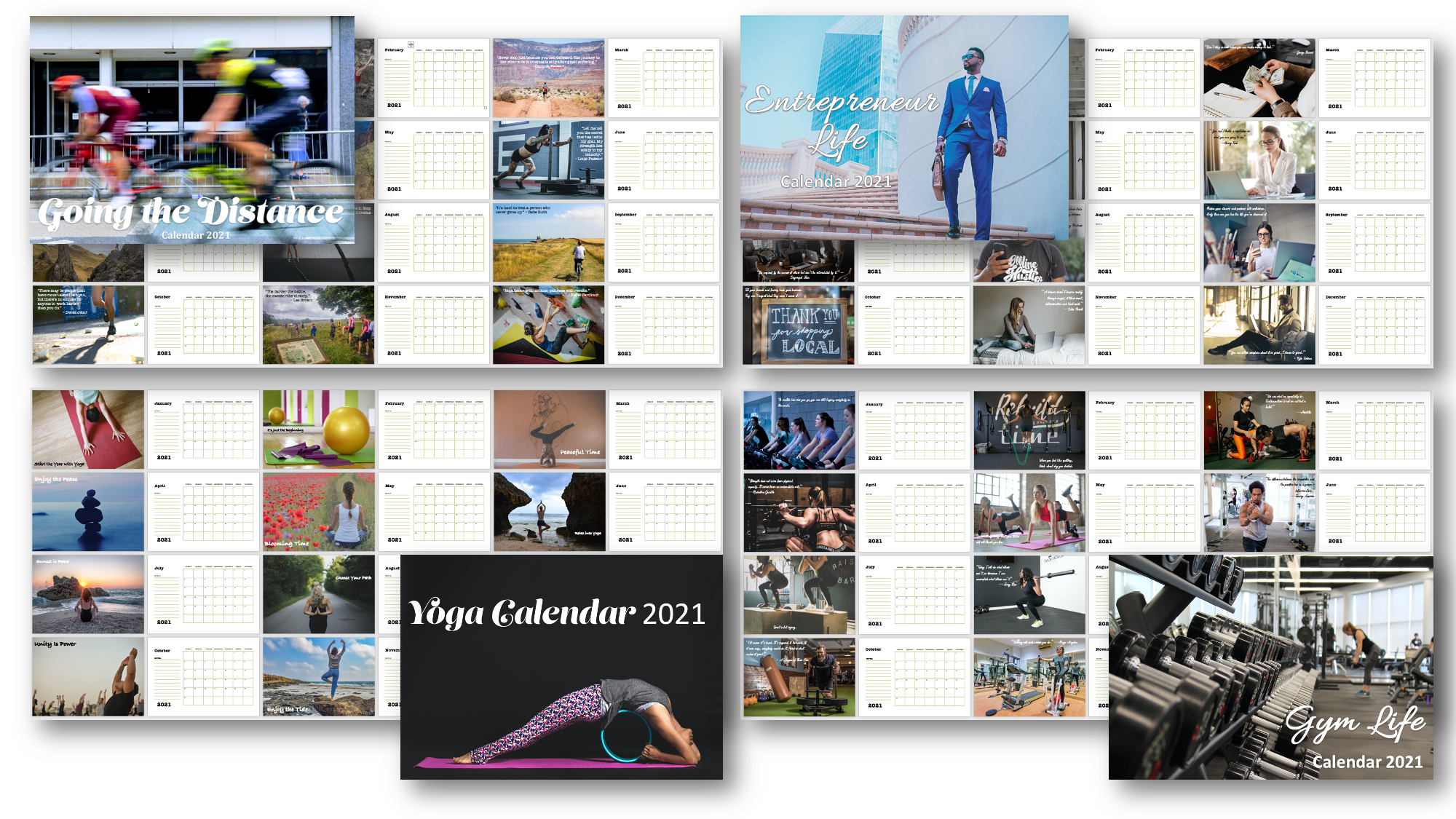 Printable PLR Calendars 2021