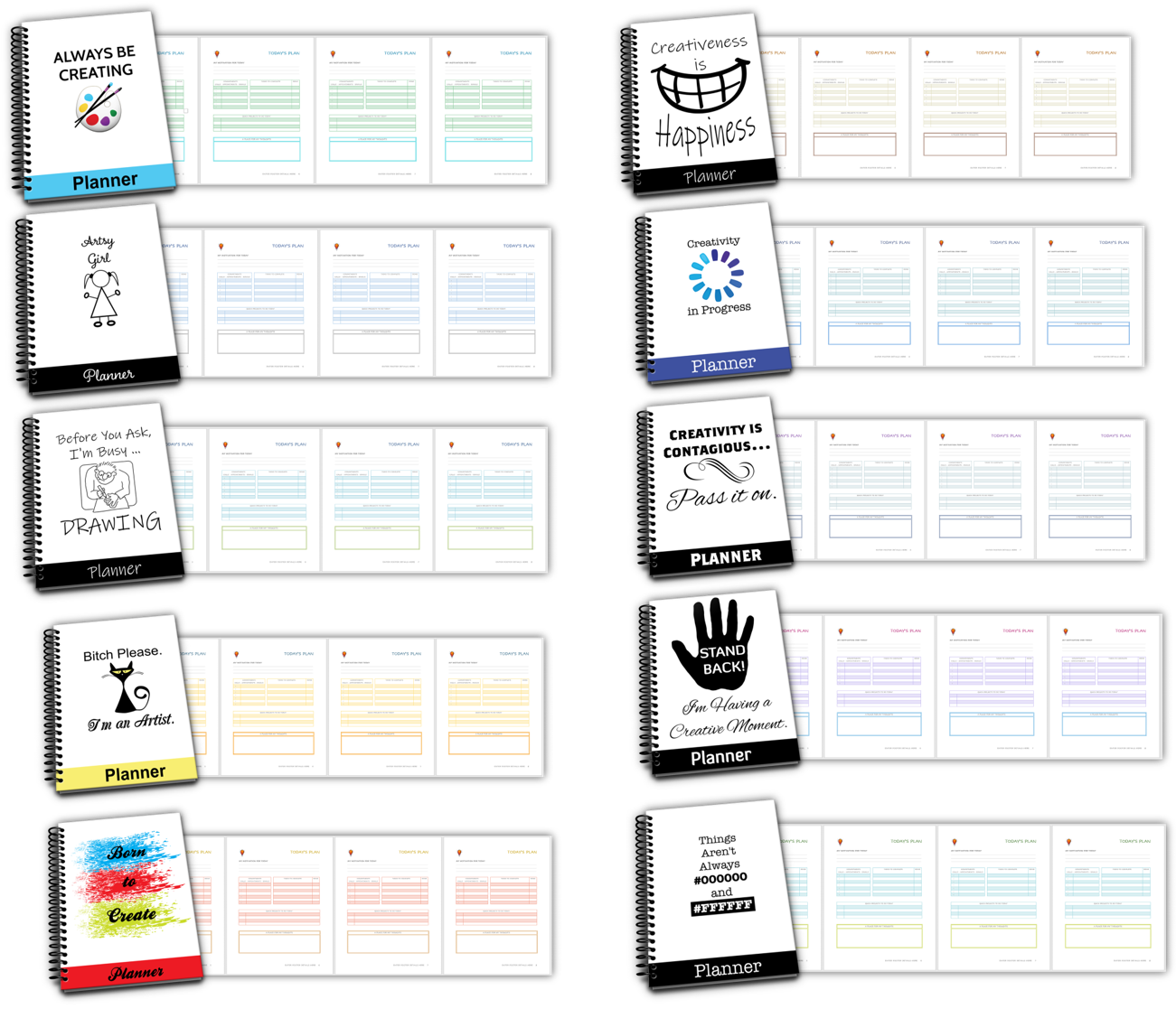 all planner image creativity upsell planner image