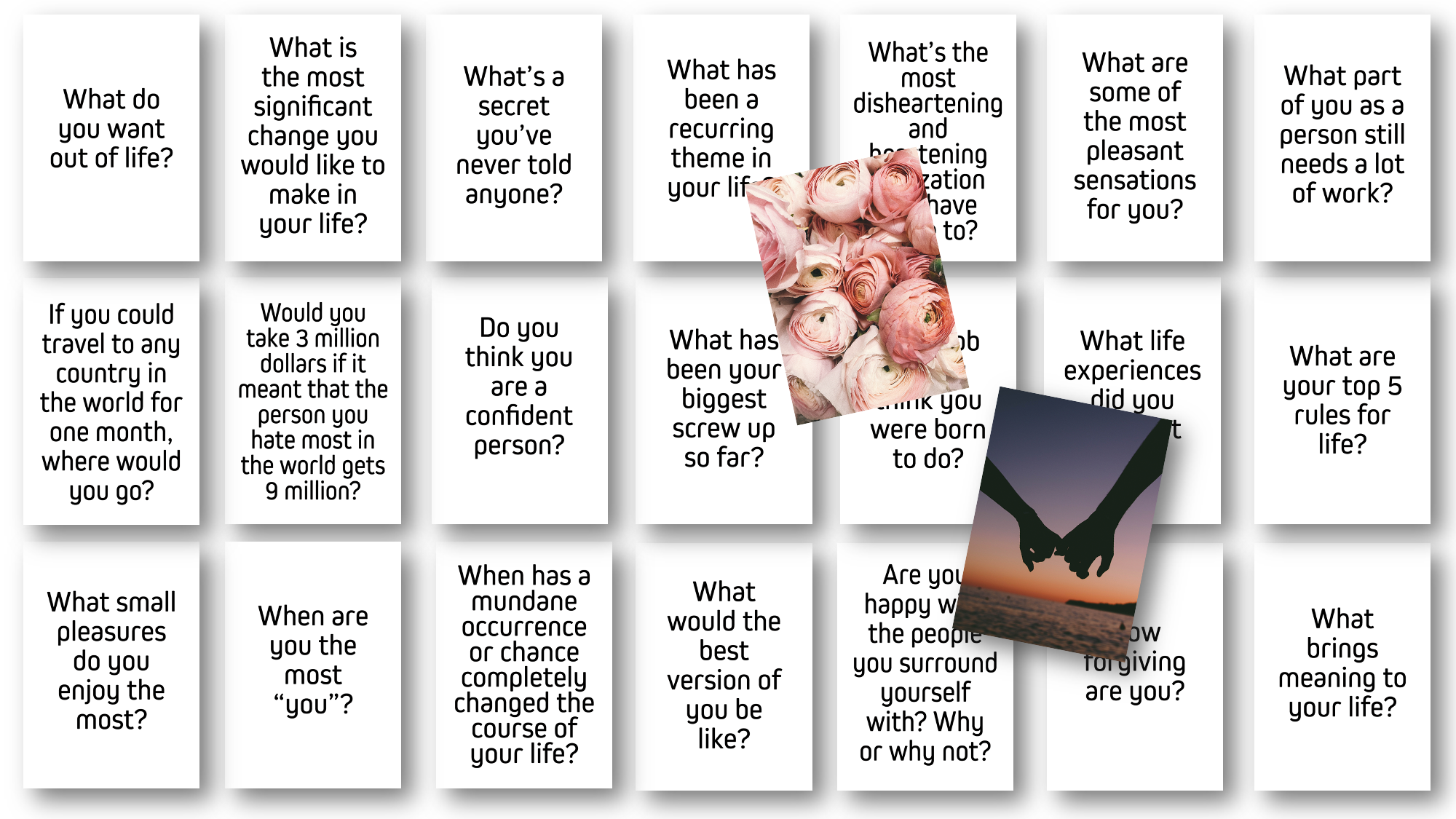 Relationship Questions Card Deck - FE Relationship Questions Card Deck