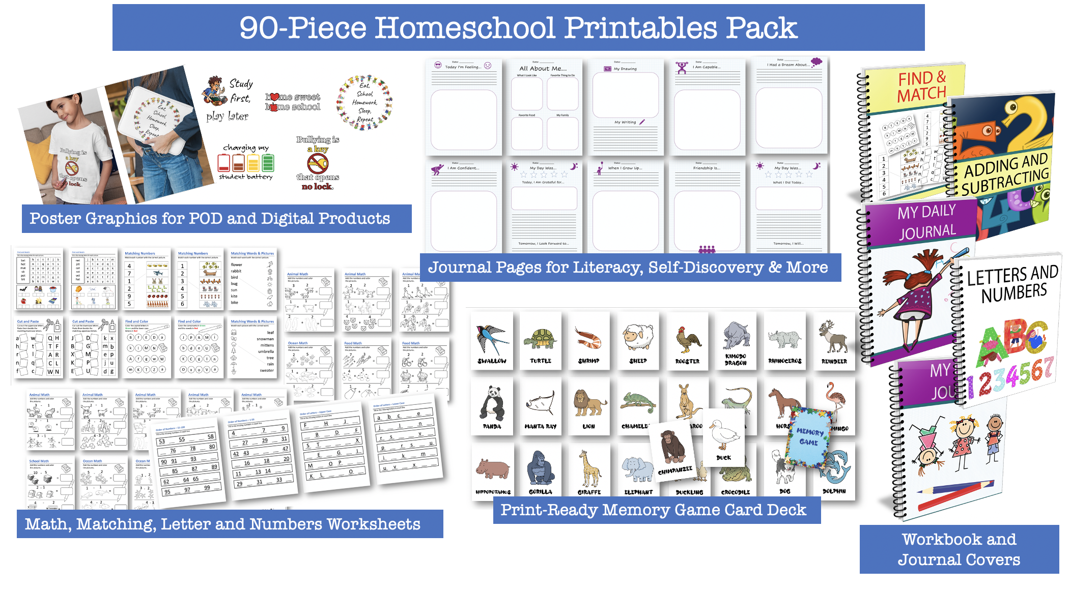 90-Piece Homeschool Pacl