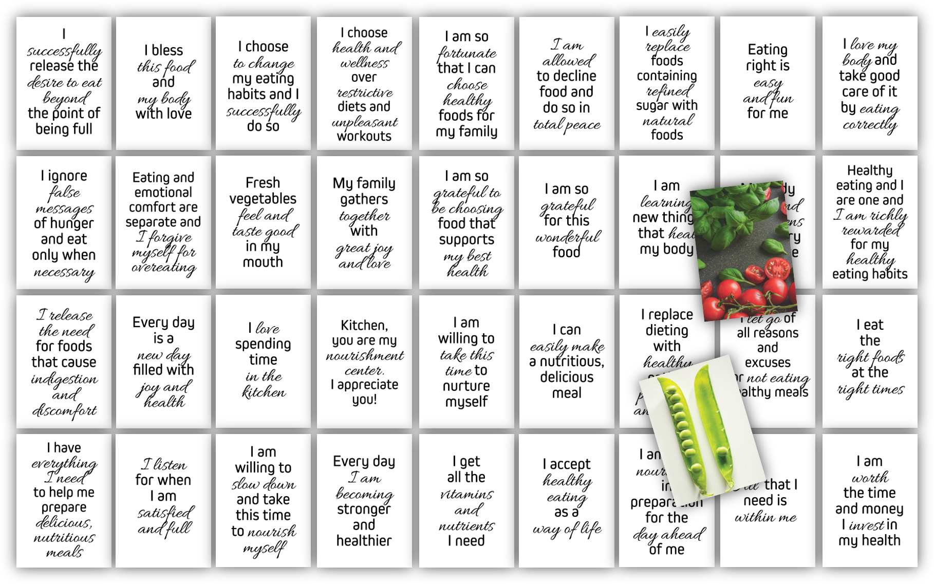 affirmation card deck image