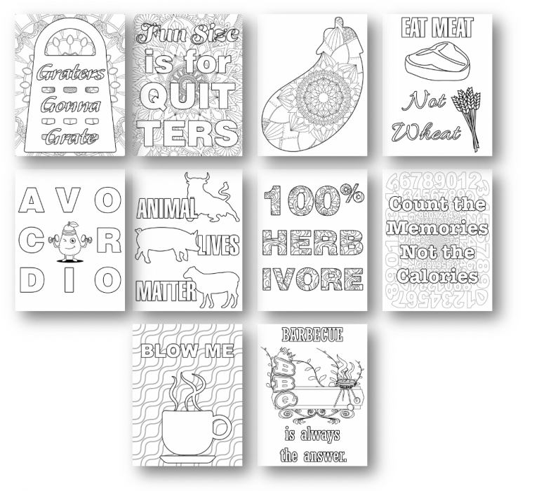 154 Editable Coloring Pages With Private Label Commercial Use Rights