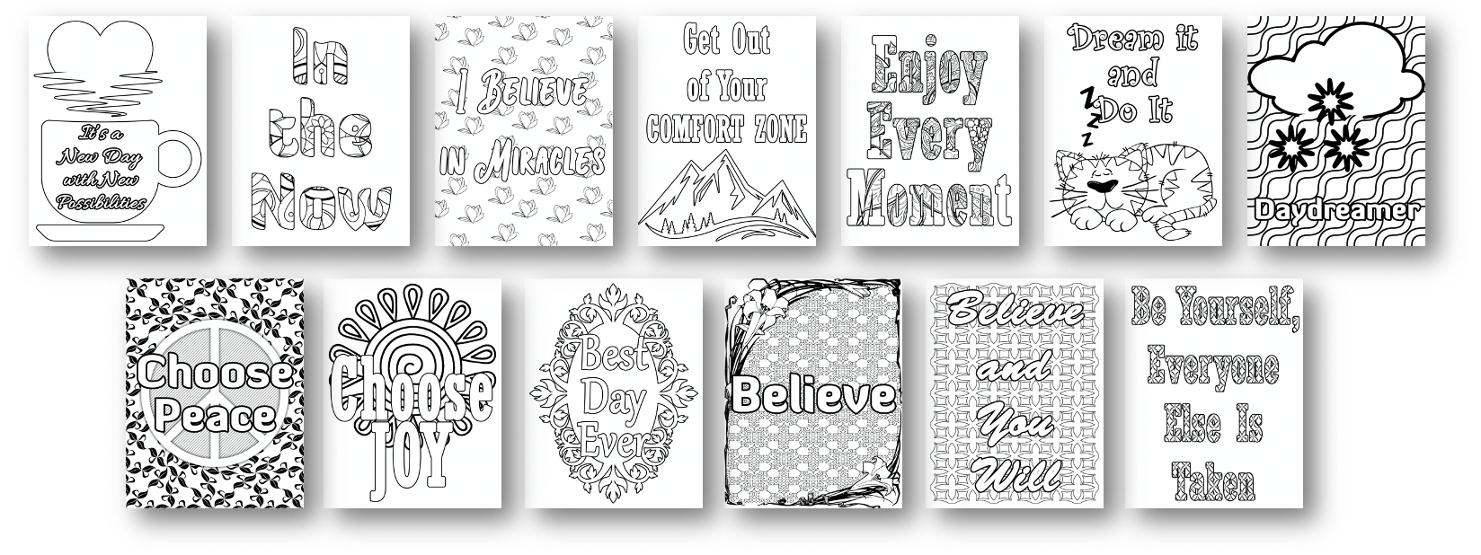 Inspiration Coloring Pages Inspiration Coloring Pages