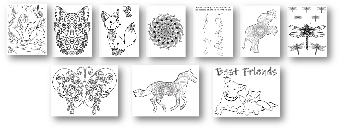 lol pets coloring pages