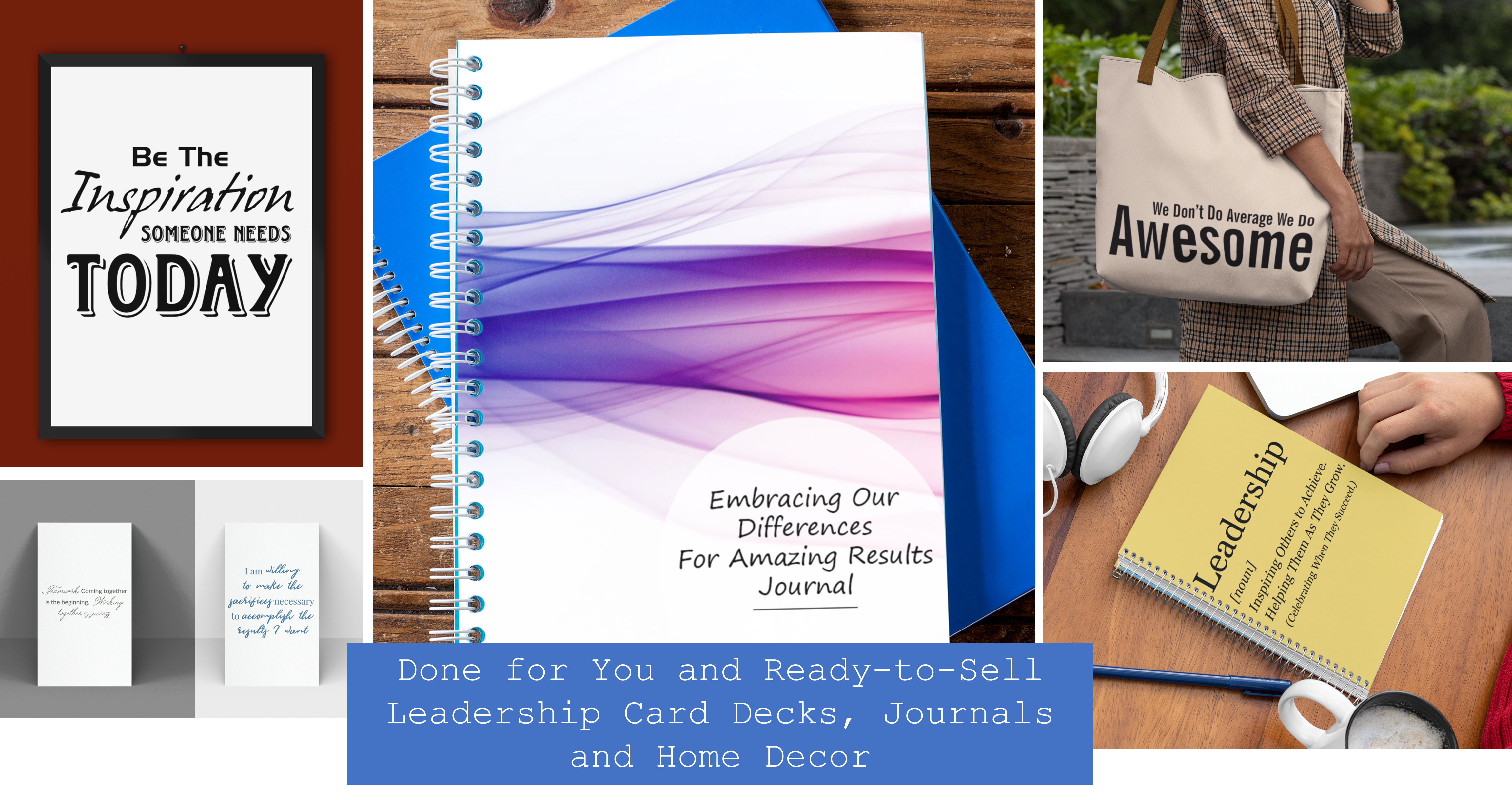 ready to sell leadership card decks and templates