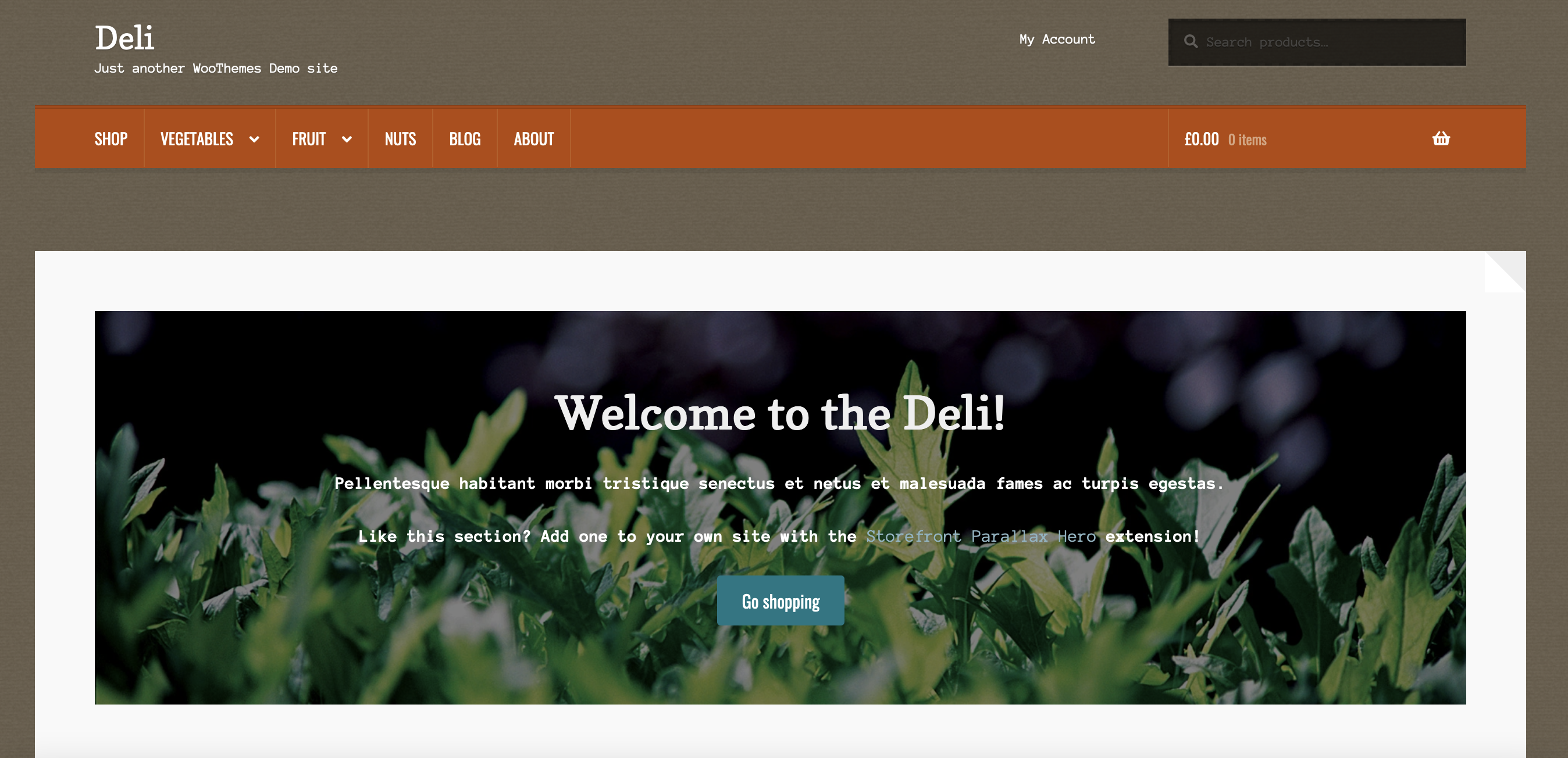 Deli by Woocommerce WordPress Theme