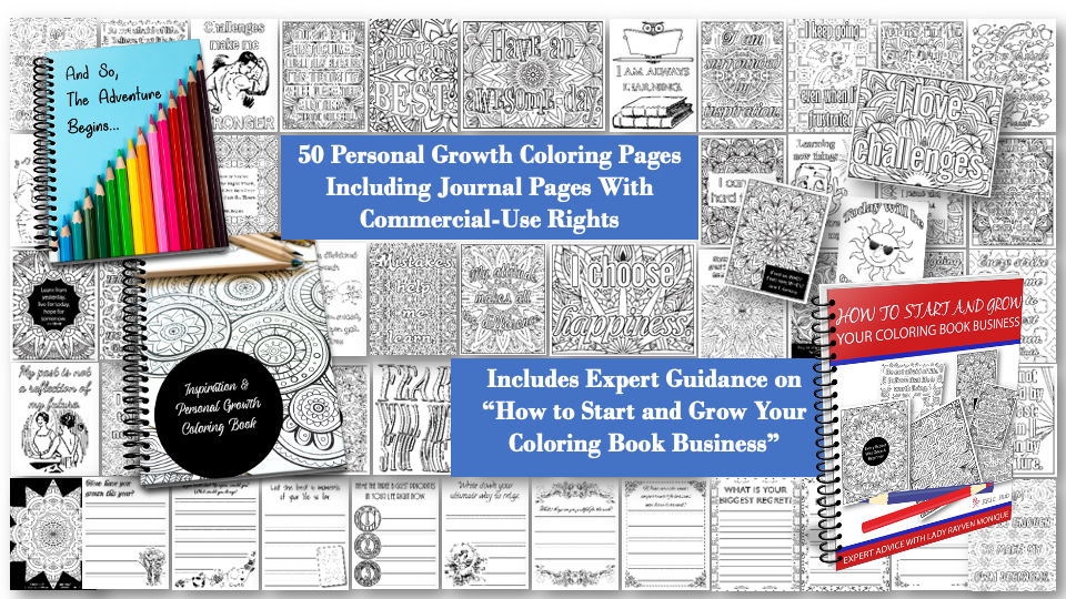 50 brand new coloring pages Entrepreneur's Kit Hub