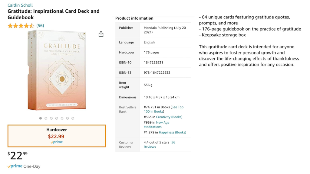 Selling Card Decks with an ISBN 