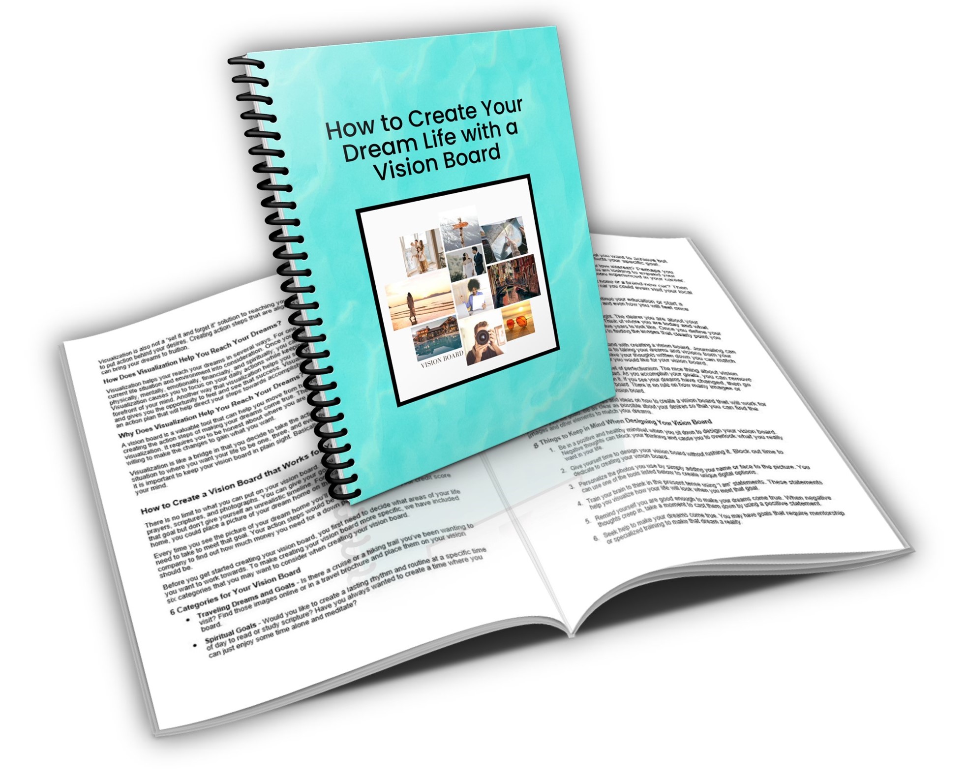 Creating Your Dream Life with a Vision Board PLR Report