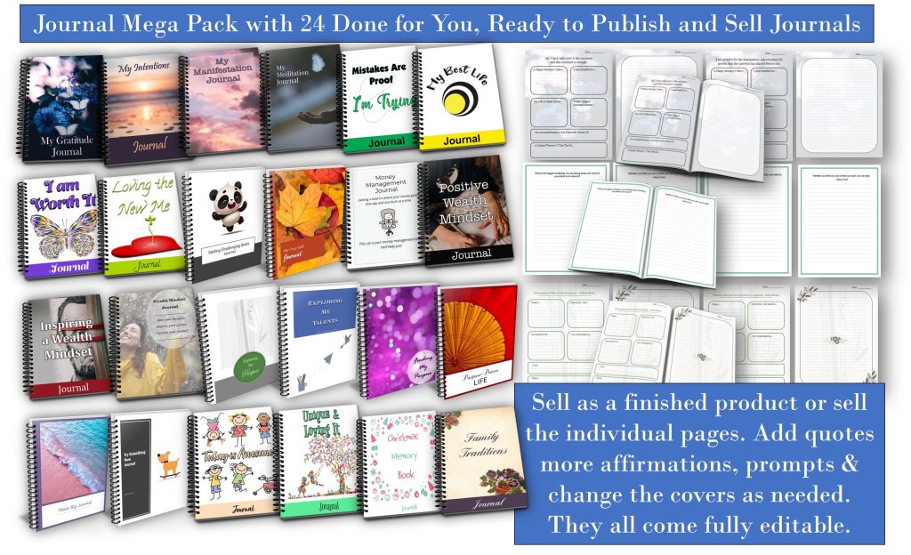 24 PLR Journals