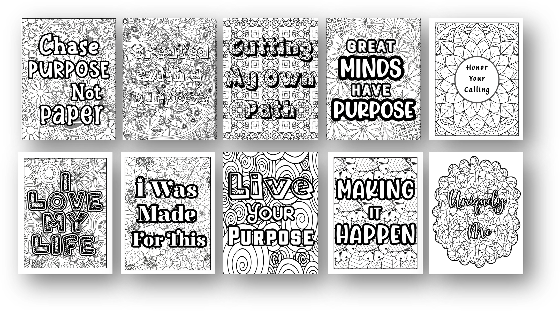 Finding Purpose Coloring Pages