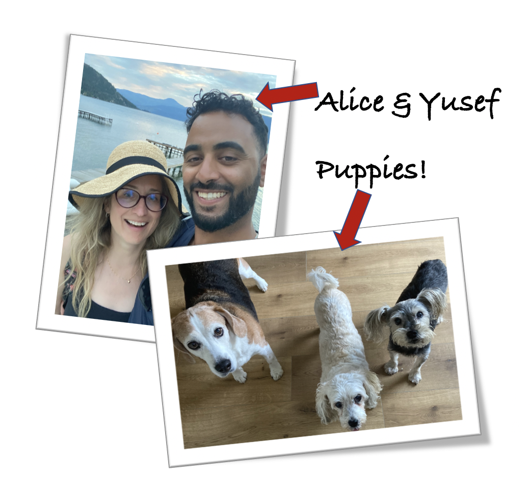 Alice Seba, Yusef Kulan and Puppies! 