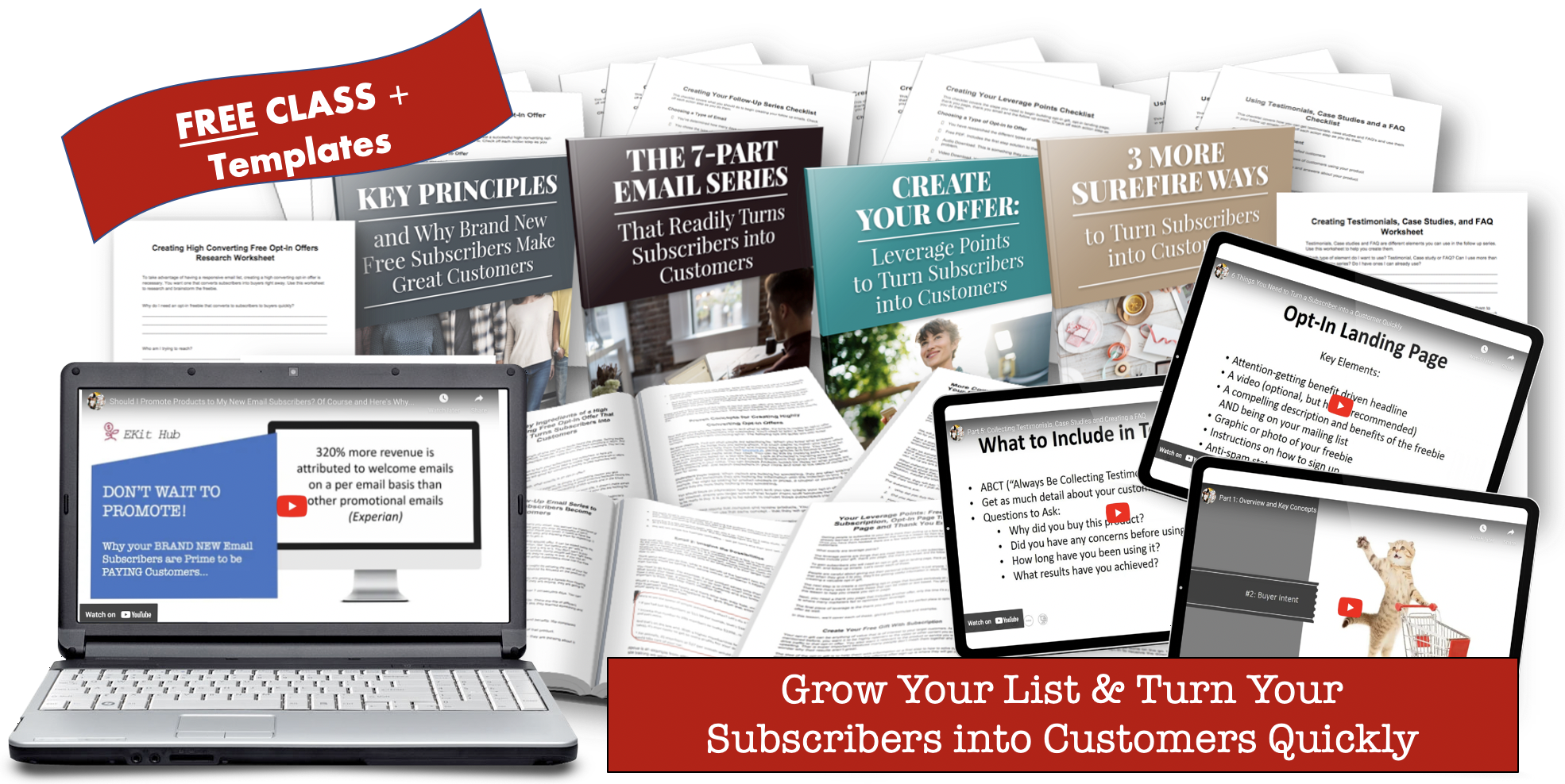 Free Email Marketing Class + Templates