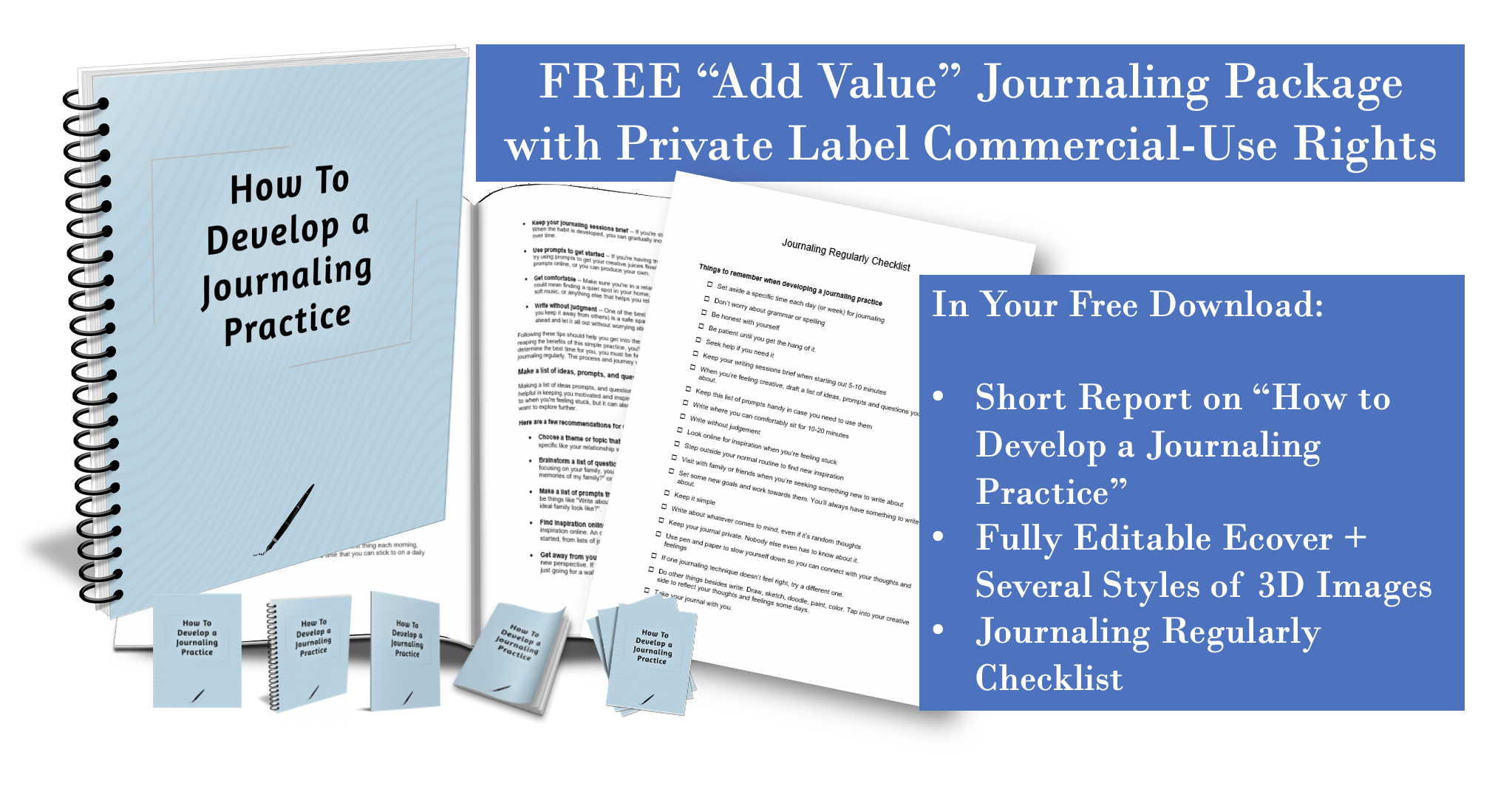 Free Journaling Report PLR