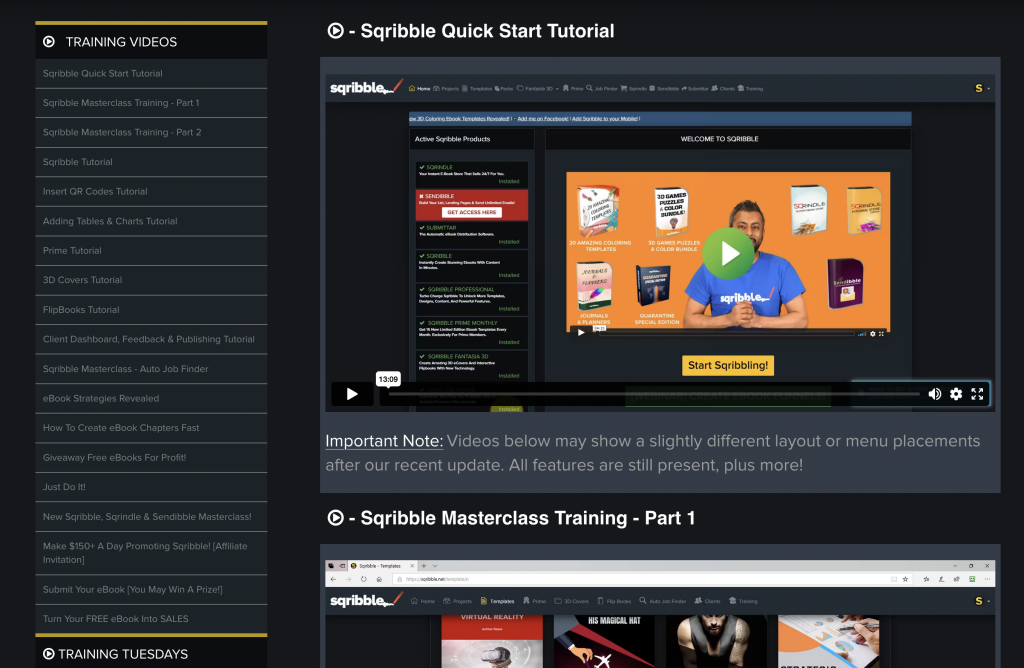Scribble Ebook Creator Software - Training Center