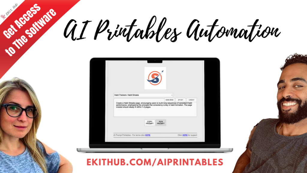 ai printables promo NO COUPON Entrepreneur's Kit Hub