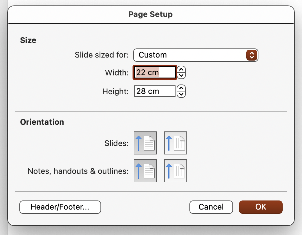 Set up your page in PowerPoint to Make Your Advent Calendar