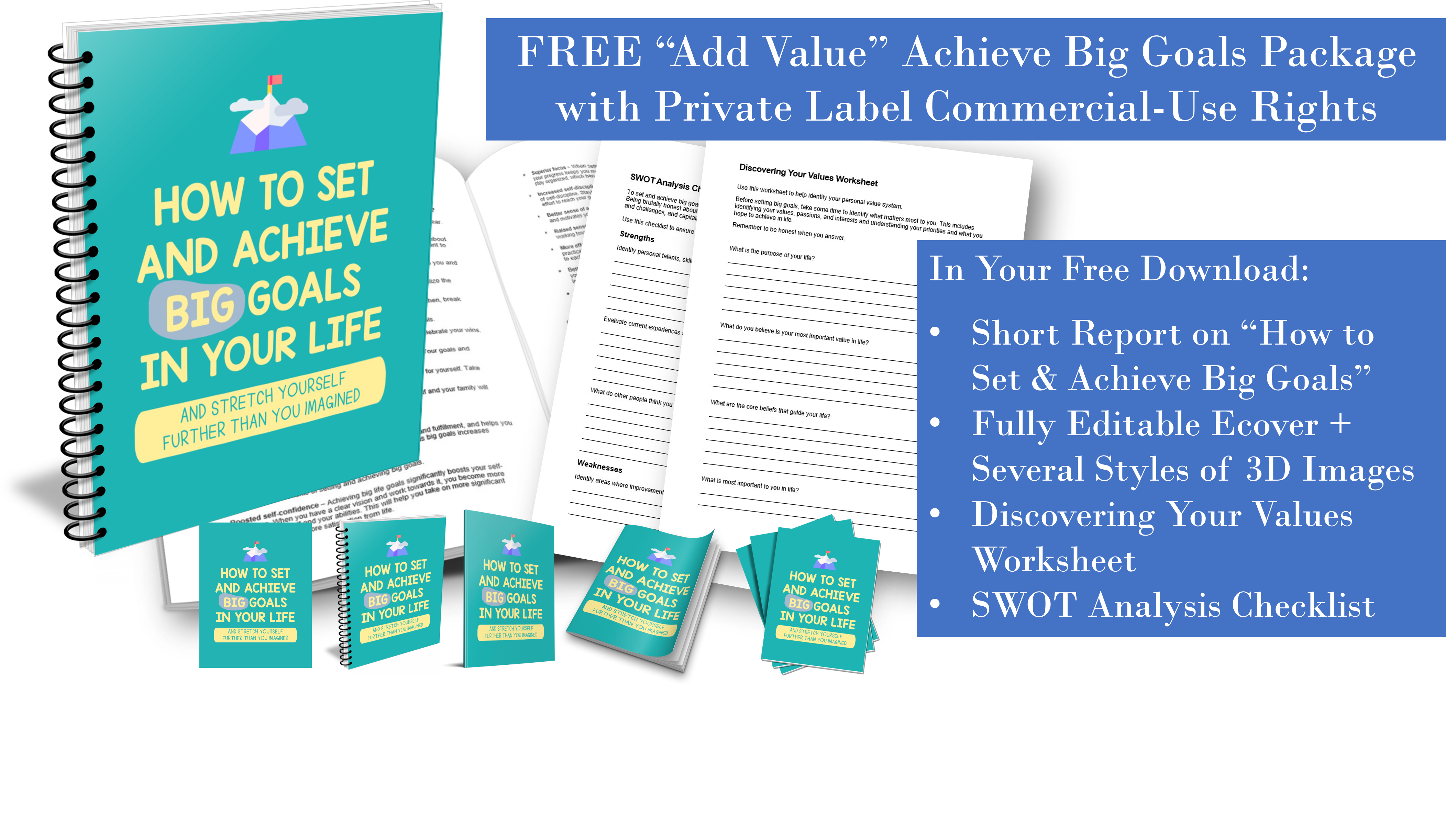 Free Add Value Goal Setting Pack