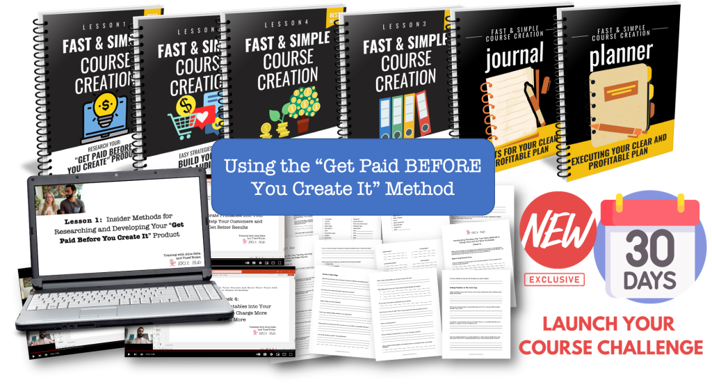 Fast & Simple Course Creation and Printables Training