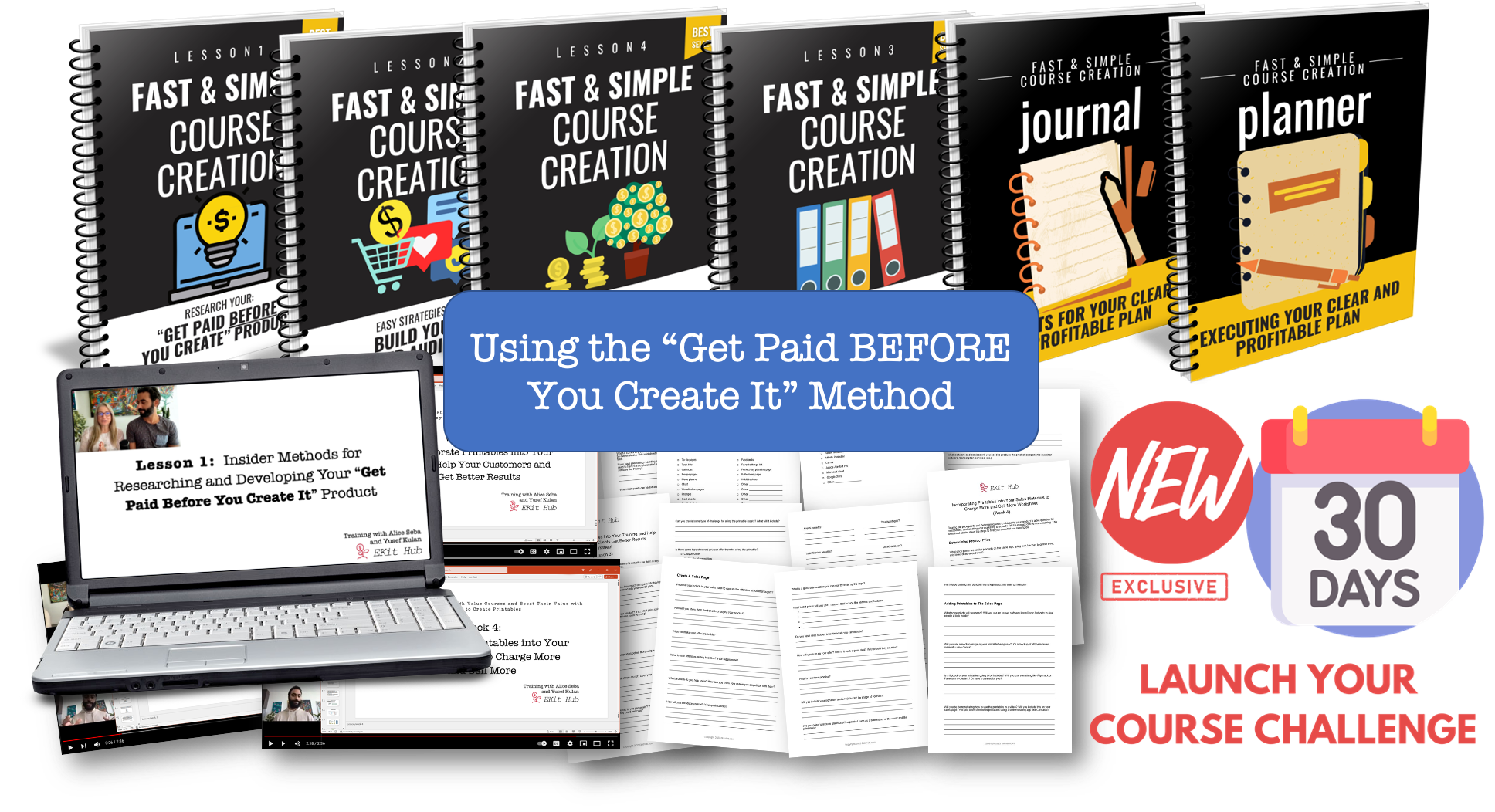 Fast & Simple Course Creation and Printables Training