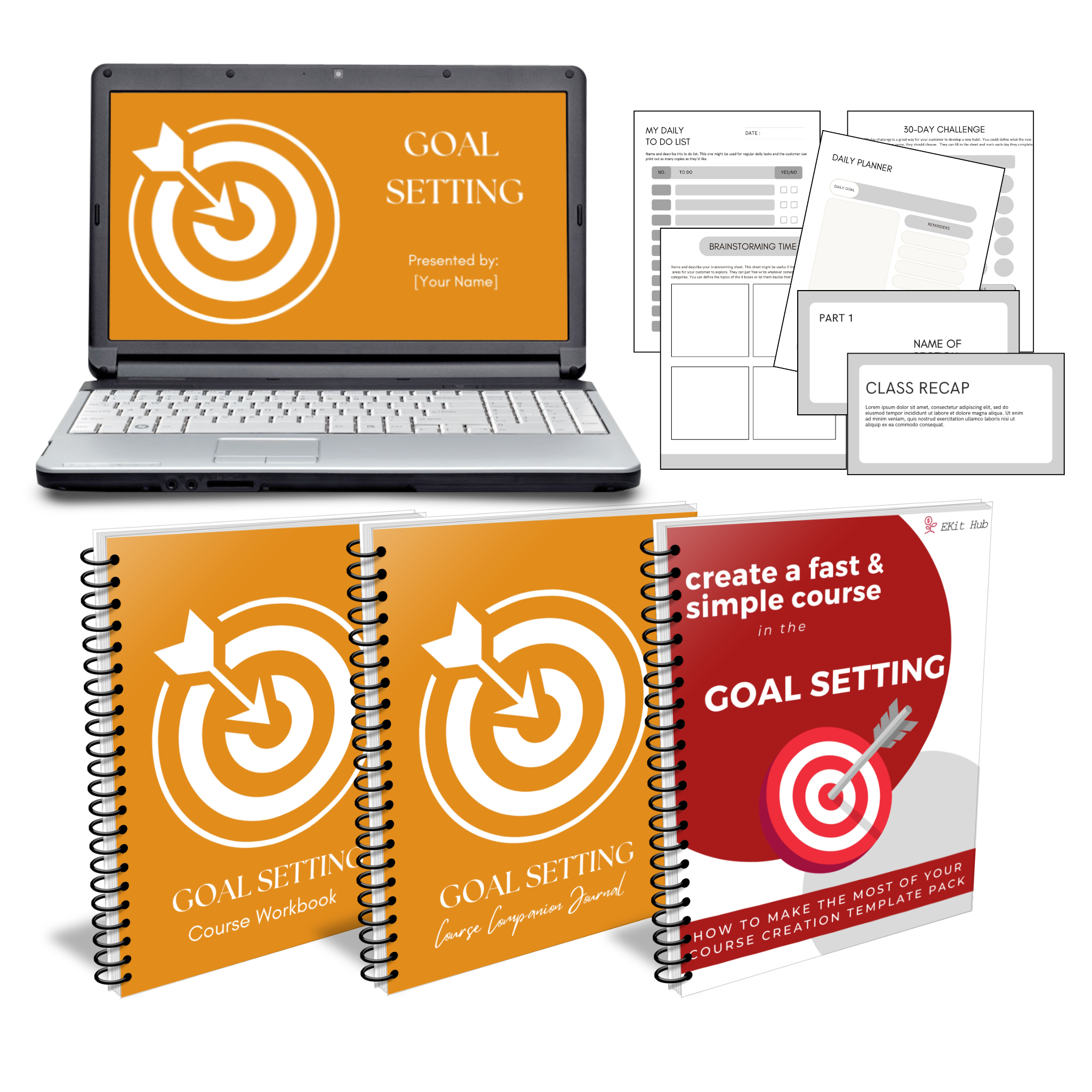 Goal Setting Course Templates