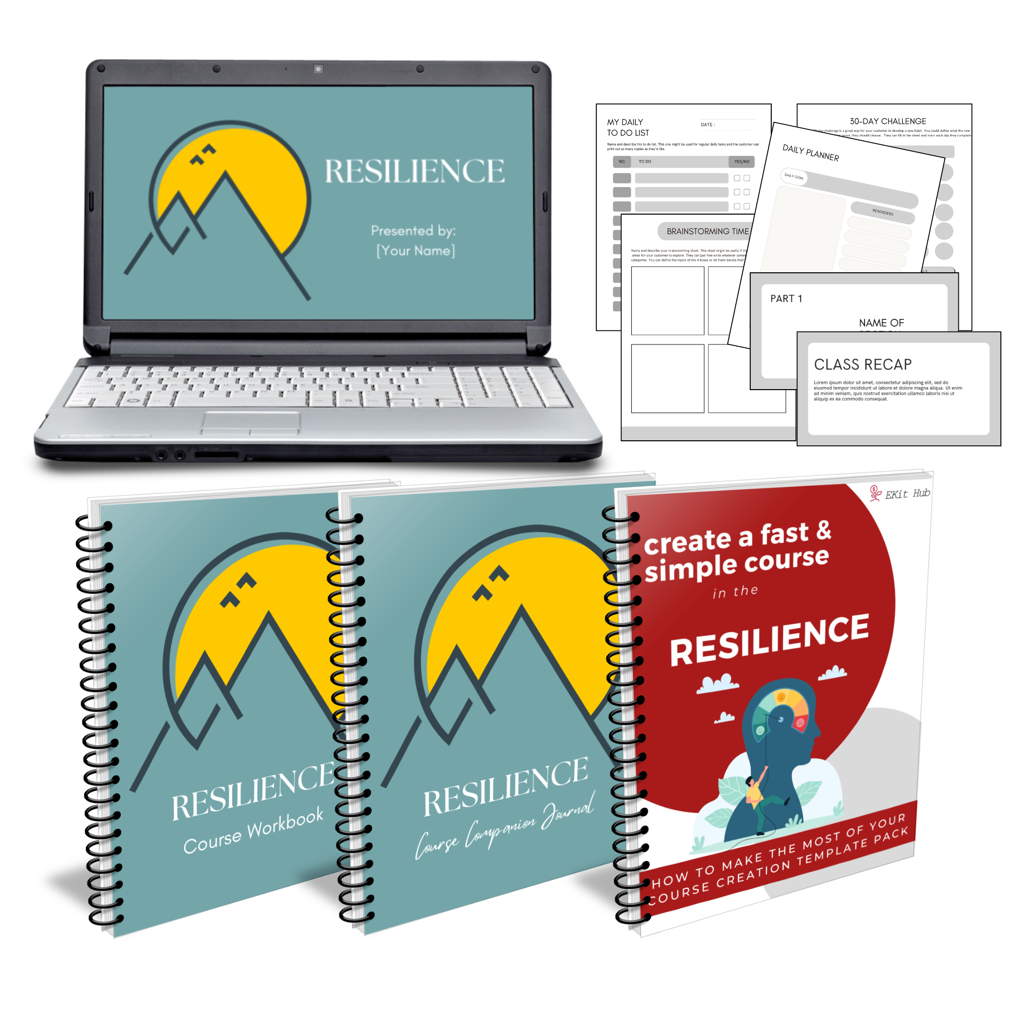 resilience course templates