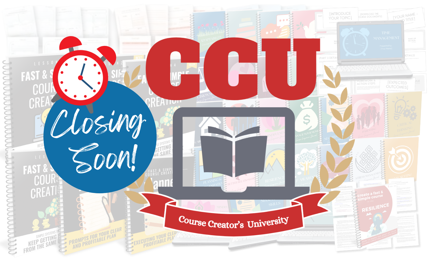 Course Creator's University Closes Soon!