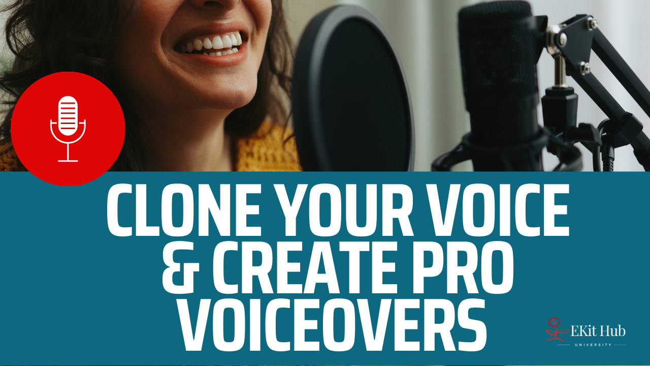 Clone Your Voice and Create Professional Voiceovers