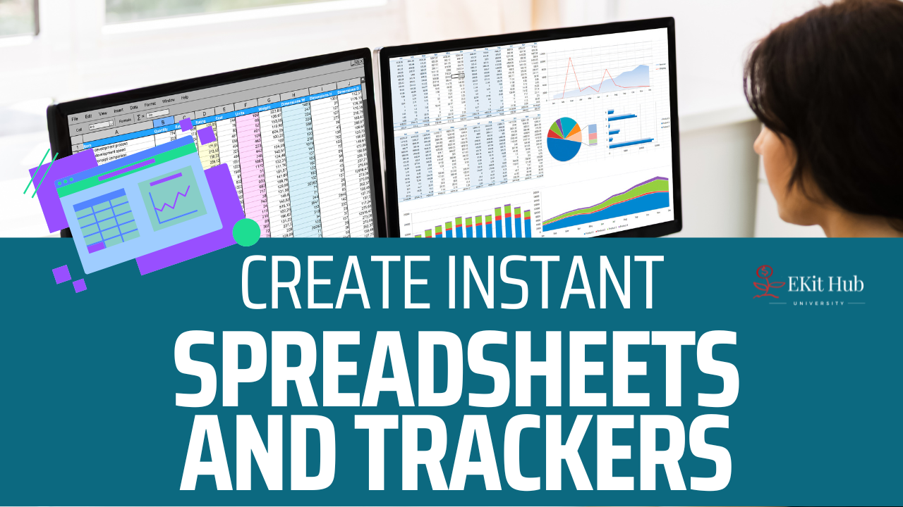 Create Spreadsheets & Trackers from Course Content