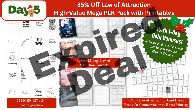 Law of Attraction PLR Deal Expired