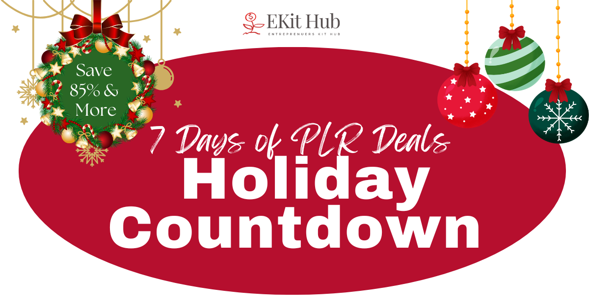 7 Days of PLR Deals Countdown