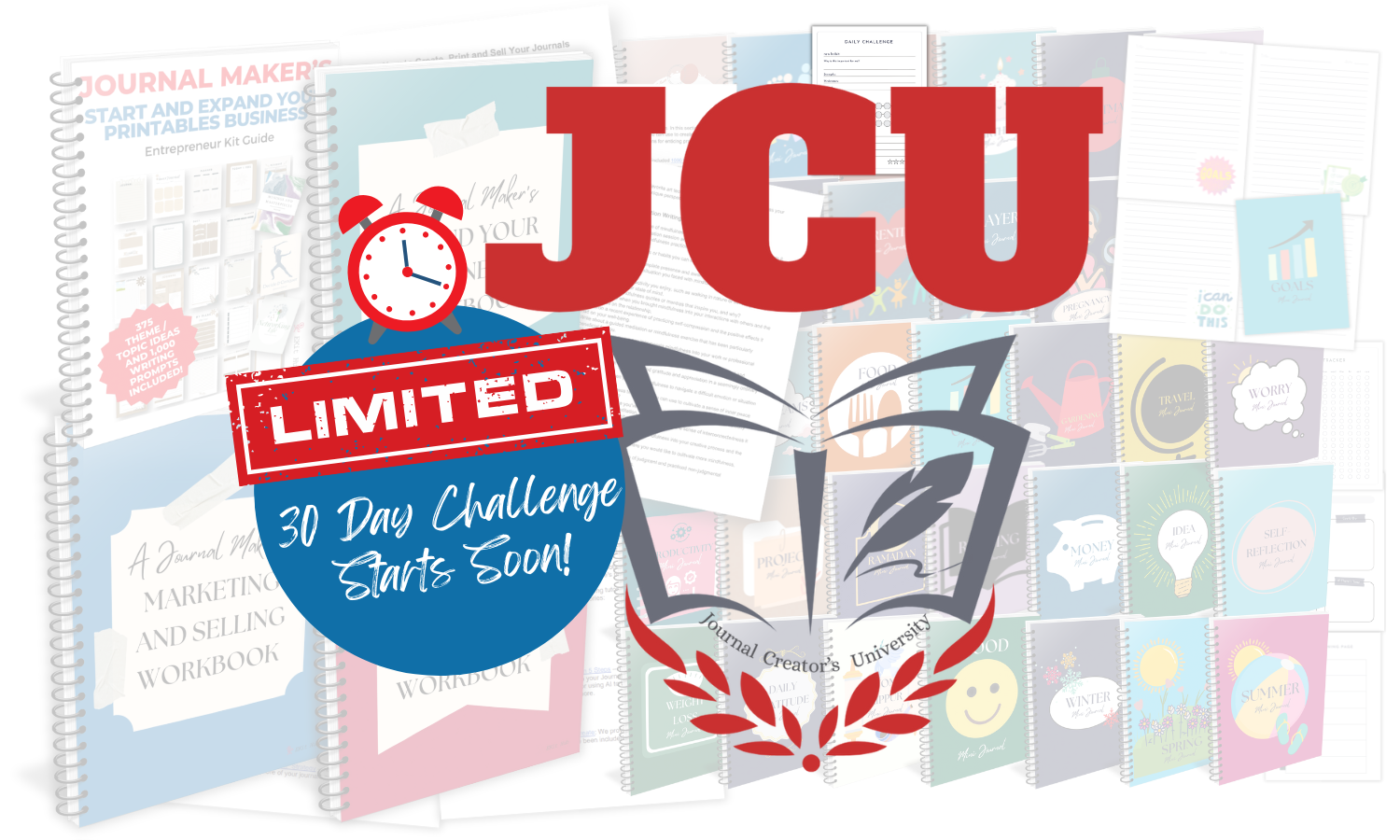 Journal Creator's University is Reopening Soon!