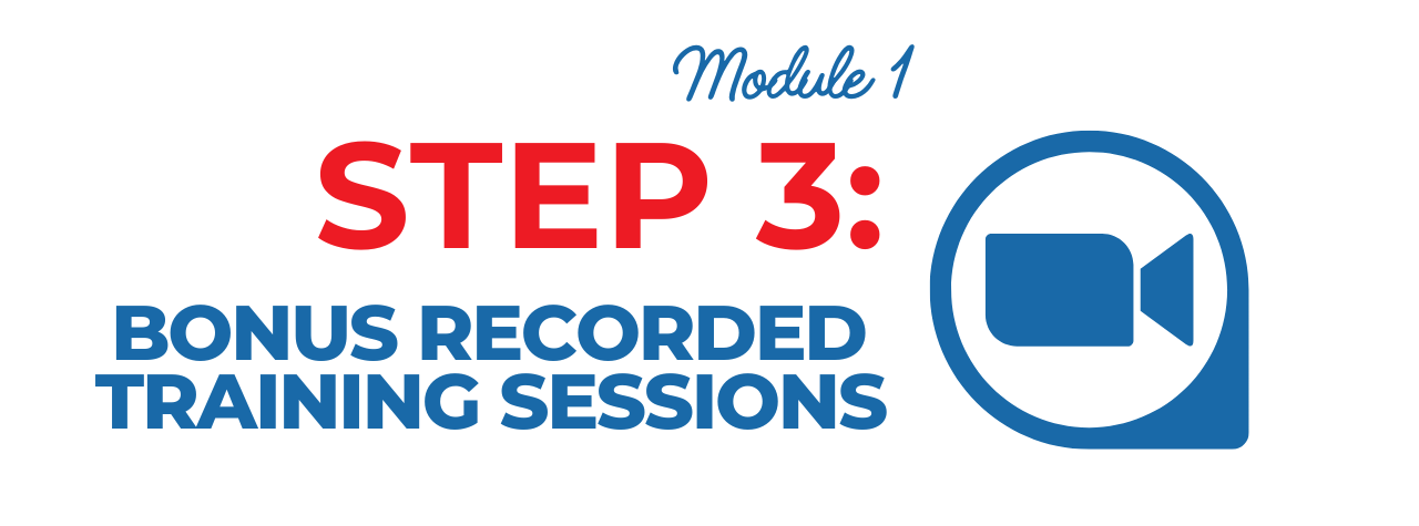 Step 3 Recorded Sessions