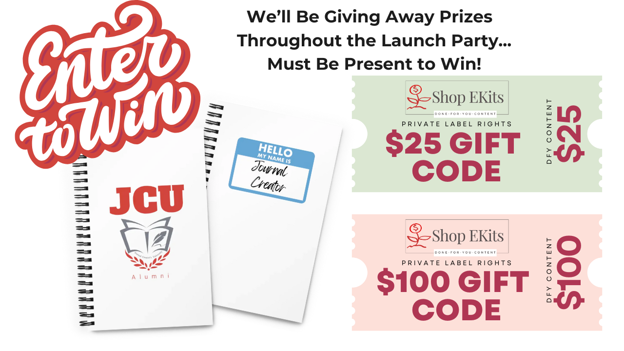 JCU Prize Giveaway!