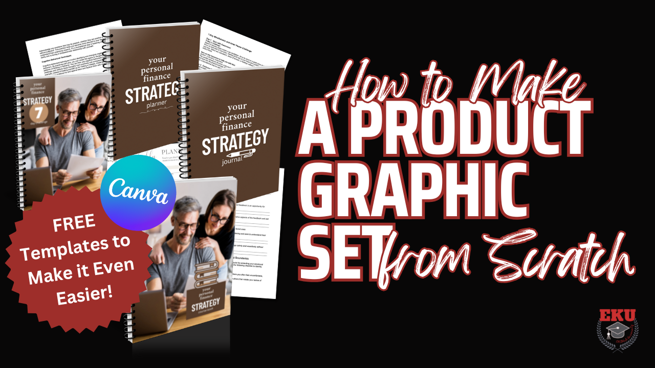 Make A Product Graphics Set from Scratch - Free Templates Included